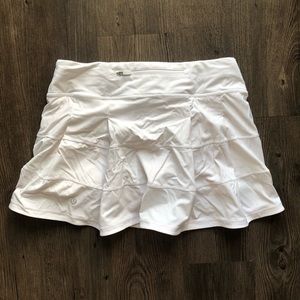 lululemon pace rival mid rise skirt tall